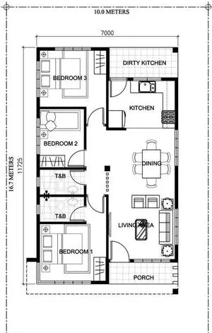 Photorealistic 3D Floor Plan Render with Furniture