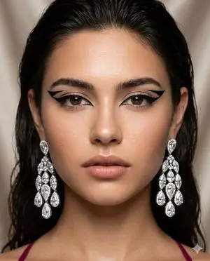 Vogue-Style Beauty Editorial Portrait