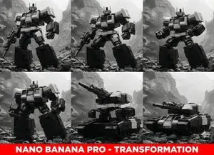 Midjourney Prompt for Transformers