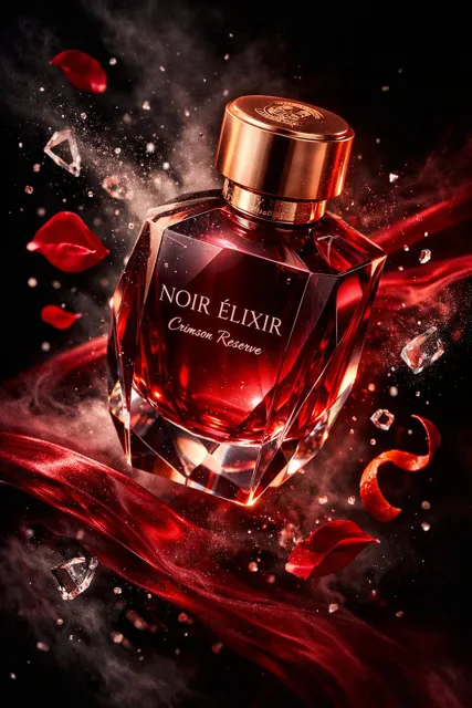 Luxury Fragrance Advertising Photography