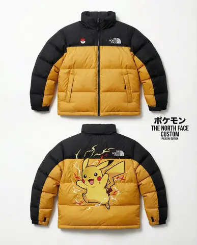 High-end editorial product shot of a custom The North