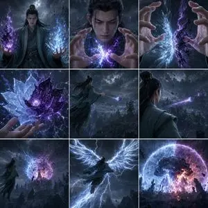 Storm Mage Ultimate Attack Storyboard