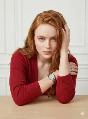 Sadie Sink Editorial Portrait Prompt