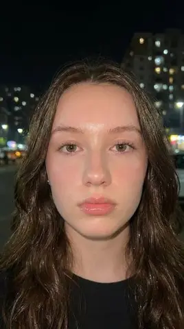 Hyper-Idealized Douyin-Style Night Portrait