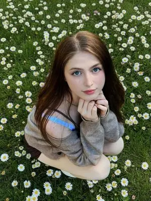 Girl in Daisy Meadow Portrait