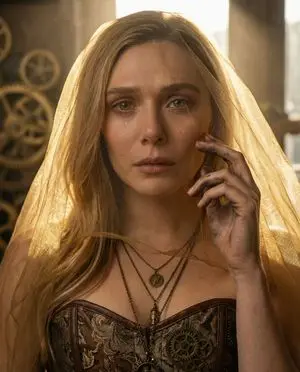 Elizabeth Olsen: Golden Sorrow of Time Editorial Portrait