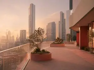 Luxury Sunset Rooftop Terrace