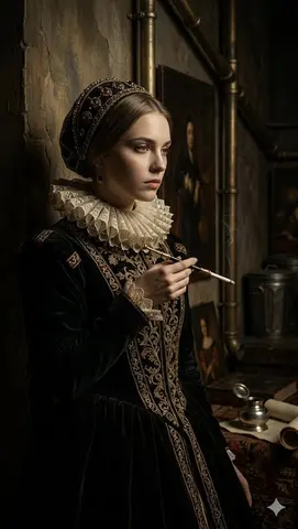 Steampunk Renaissance Noblewoman Portrait