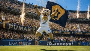 Pumas Mascot Stadium Victory