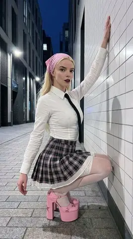 Hyper-Curvy Sydney Sweeney Street Photo