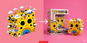 Cartoon to Funko Pop Transformation Prompt