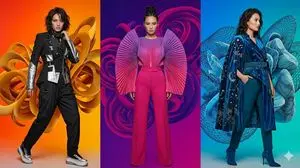Fashion Campaign Triptych Layout