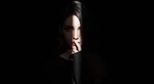 Hyperrealistic Anime Spotlight Portrait Prompt