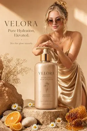 Luxury Skincare Advertisement