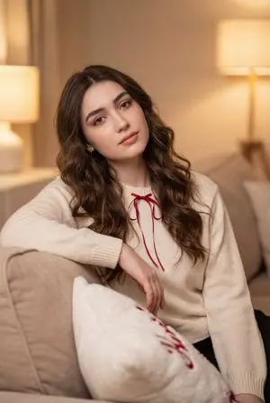 Cozy Indoor Lifestyle Portrait