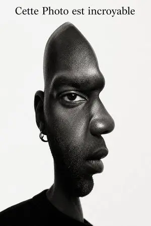 Surreal Optical Illusion Portrait