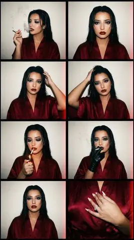 Lo-Fi Digicam Editorial Grid Prompt