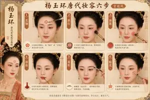 Tang Dynasty makeup steps prompt