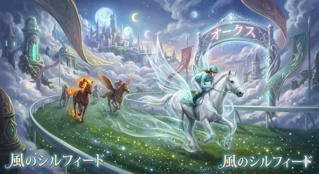 Manga Inspired Horse Racing