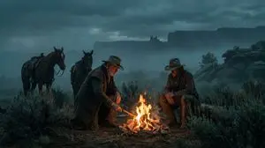 Cinematic Cowboy Style Reference Prompt