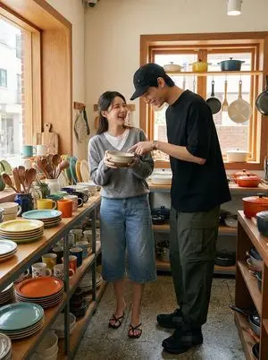 Shopping date scenario prompt