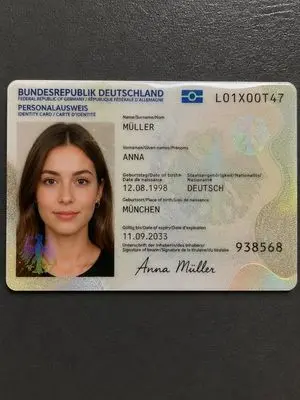 Detailed Identity Card Photography