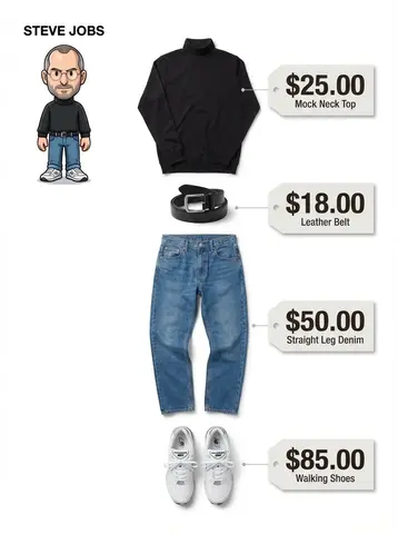clean, minimalist fashion infographic from an uploaded reference photo