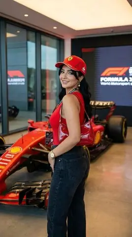 Luxury Motorsport Editorial Portrait (Image-to-Image)