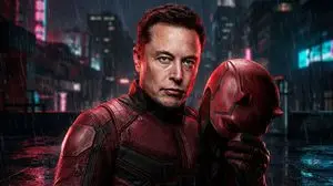 Gritty Urban Superhero Portrait