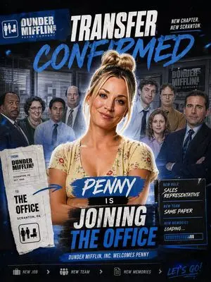 Office Transfer Announcement Poster