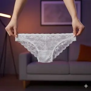 8K Product Photography of Lace Underwear