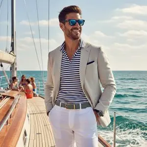 Golden Hour Sailboat Portrait