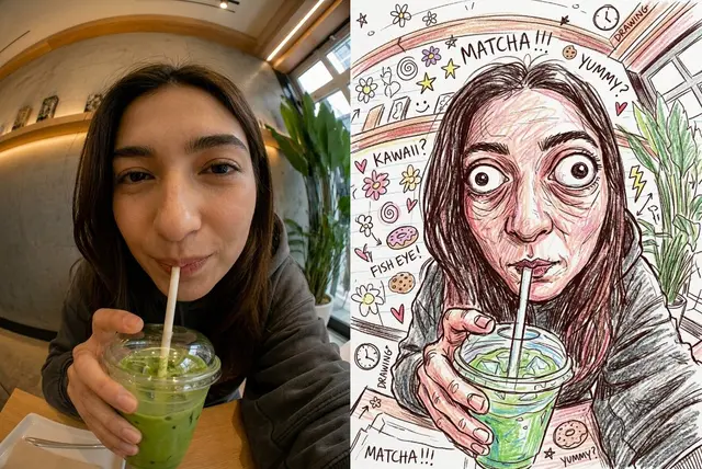 Chaotic Crayon Sketch Style