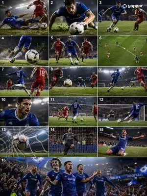 Cinematic Soccer Storyboard