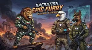 Operation Epic Furry Illustration Prompt