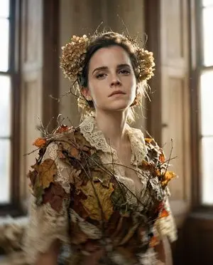Surreal Editorial Fashion Portrait (Emma Watson)