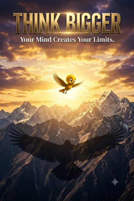 Cinematic Motivational Advertising Posters
