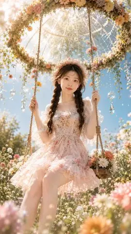 Dreamy Garden Princess Portrait