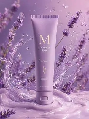 Premium Lavender Balm Product Shot