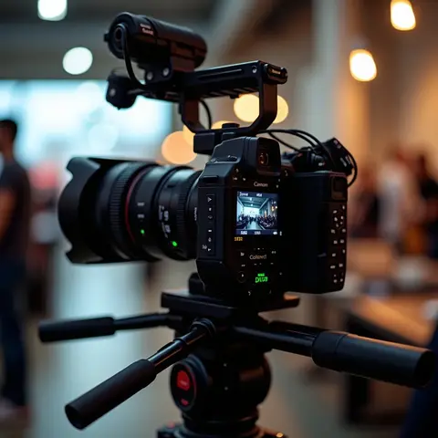 Camera Pans Right, Often Used for Tracking Shots or Showcasing Space.