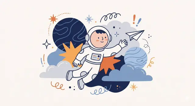 whimsical, playful illustration featuring [CHARACTER / SUBJECT] as the