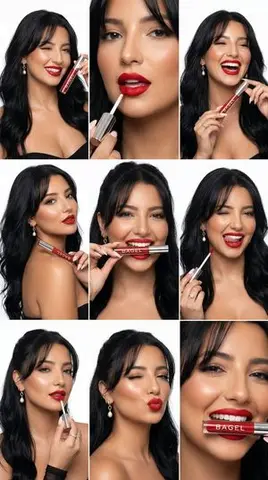 Ultra-Photoreal Beauty Campaign Contact Sheet Prompt