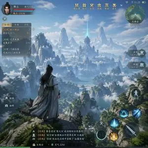 MMO Game World Screenshot