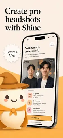 AI Headshot App Store Promo Poster