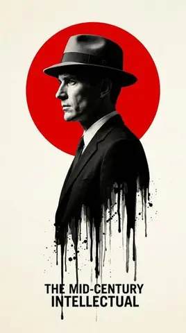 Noir Melting Ink Poster