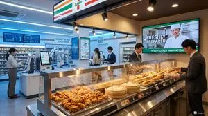 Futuristic store visualization