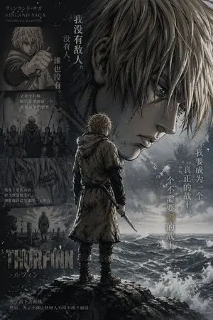 Vinland Saga Thorfinn Storm Poster