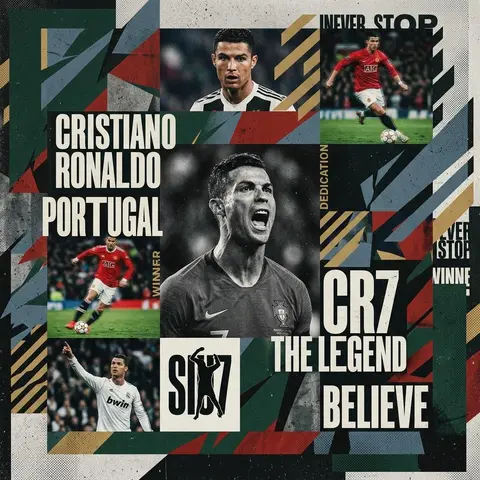 digital modern maximalism style sports collage of [TEAm Name]