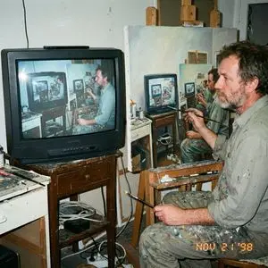 Recursive Painting Photograph Prompt