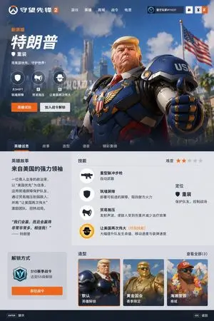 Overwatch Hero Concept Page